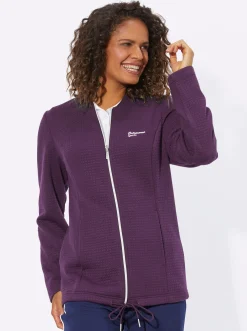 Funktionsjacke in Waffelstruktur
