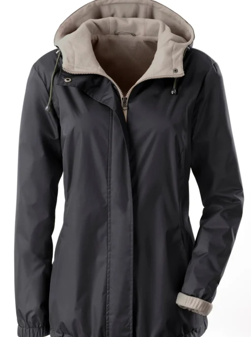 Funktionsjacke mit Innentasche, knöpfbar