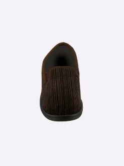 Hausschuh in Cord-Qualität