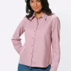 Hemdbluse aus Baumwoll-Stoff