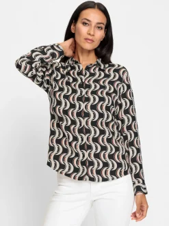 Hemdbluse mit Langarm