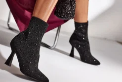 High-Heel-Stiefelette