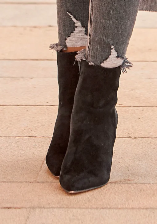 High-Heel-Stiefelette