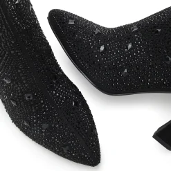 High-Heel-Stiefelette