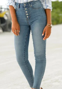 High-waist-Jeans
