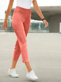 7/8-Hose mit Jersey-Bund in softer Qualität