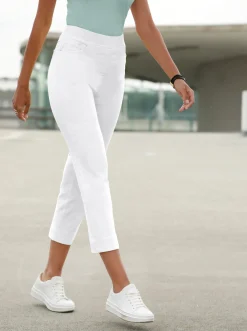 7/8-Hose mit Jersey-Bund in softer Qualität