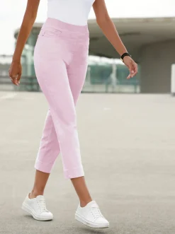 7/8-Hose mit Jersey-Bund in softer Qualität