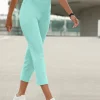 7/8-Hose mit Jersey-Bund in softer Qualität