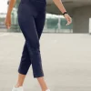7/8-Hose mit Jersey-Bund in softer Qualität