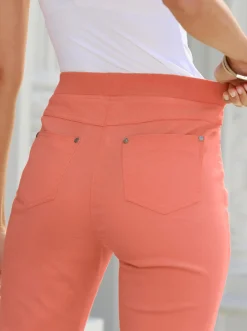 7/8-Hose mit Jersey-Bund in softer Qualität