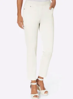 7/8-Hose mit Jersey-Bund in softer Qualität