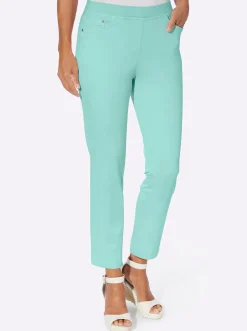 7/8-Hose mit Jersey-Bund in softer Qualität