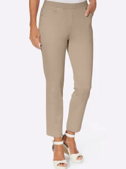 7/8-Hose mit Jersey-Bund in softer Qualität