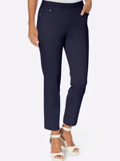 7/8-Hose mit Jersey-Bund in softer Qualität