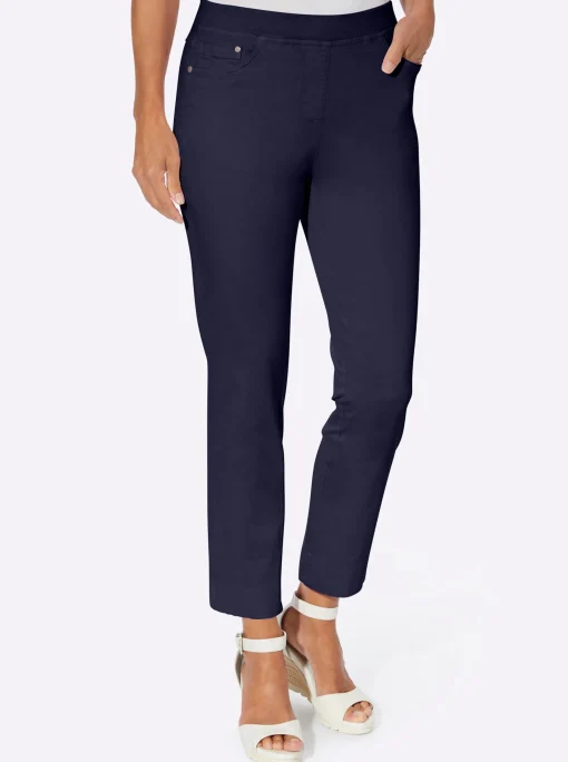 7/8-Hose mit Jersey-Bund in softer Qualität