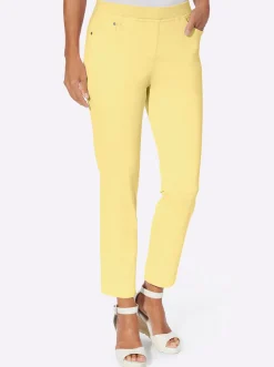 7/8-Hose mit Jersey-Bund in softer Qualität
