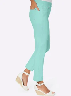 7/8-Hose mit Jersey-Bund in softer Qualität