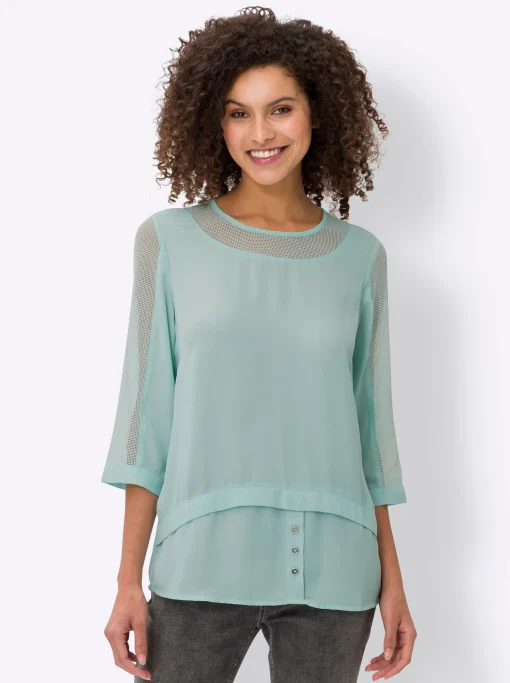 2-in-1-Bluse