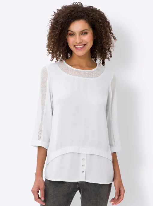 2-in-1-Bluse
