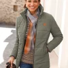 2-in-1-Jacke mit Kontrast-Futter
