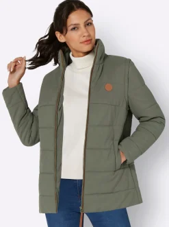 2-in-1-Jacke mit Kontrast-Futter