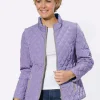 2-in-1-Jacke mit Rautensteppung