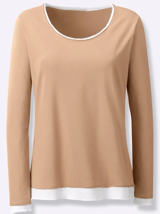 2-in-1-Langarmshirt