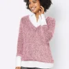 2-in-1-Pullover mit Brusttasche