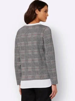 2-in-1-Shirt aus formstabilem Jersey