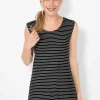 2-in-1-Shirt mit Ringel-Top