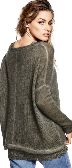 2-in-1-Shirt mit Schal
