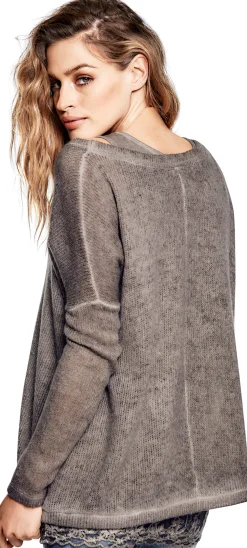 2-in-1-Shirt mit Schal