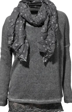 2-in-1-Shirt mit Schal