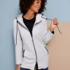 Jacke aus gestepptem Jersey-Jacquard