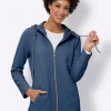 Jacke aus gestepptem Jersey-Jacquard