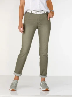 Jeans in Baumwoll-Stretch-Qualität