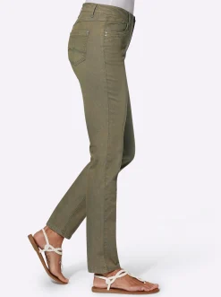 Jeans in Baumwoll-Stretch-Qualität
