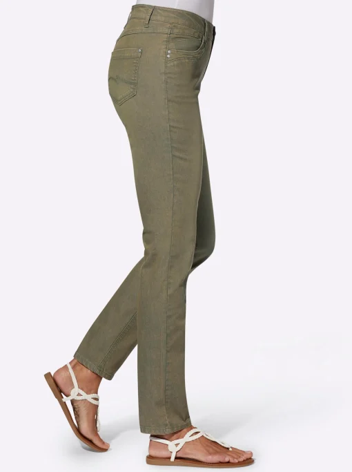 Jeans in Baumwoll-Stretch-Qualität