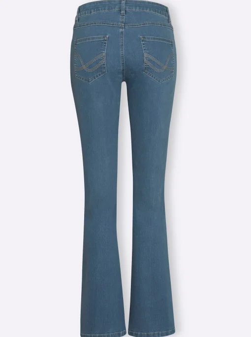 Jeans in formstabiler Stretch-Qualität