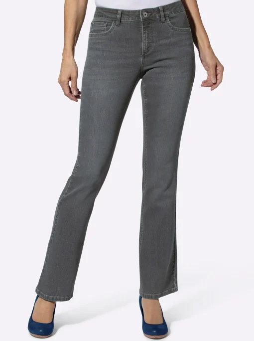 Jeans in formstabiler Stretch-Qualität