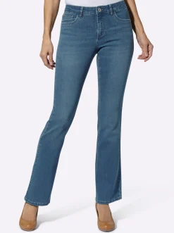 Jeans in formstabiler Stretch-Qualität