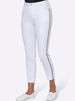 7/8-Jeans leichte Used-Optik