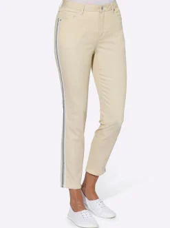 7/8-Jeans leichte Used-Optik