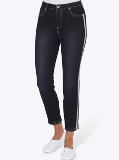 7/8-Jeans leichte Used-Optik