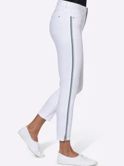 7/8-Jeans leichte Used-Optik