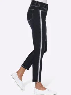 7/8-Jeans leichte Used-Optik