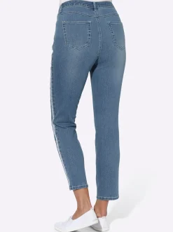 7/8-Jeans leichte Used-Optik