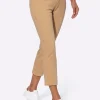 7/8-Jeans mit breitem 3-Knopf-Bund