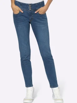 Jeans mit hohem Bund